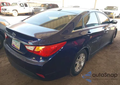 2014 Hyundai Sonata Gls from USA, damaged, VIN 5NPEB4ACXEH865777